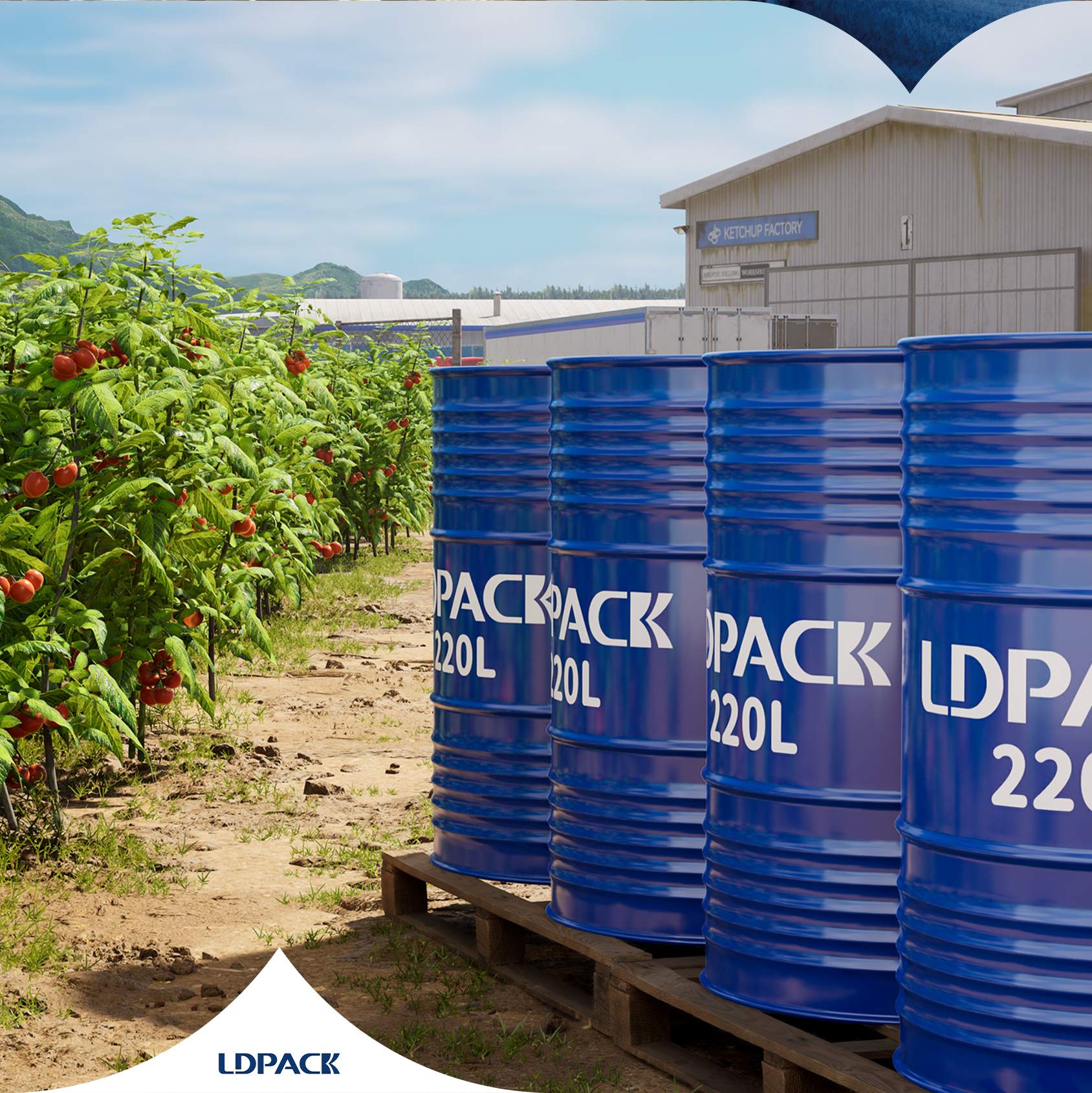 Industrial Bag-in-drum for liquid bag in box packaging Solution