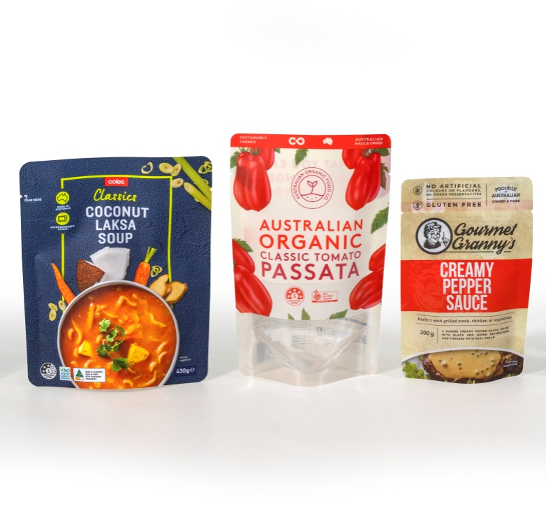 custom retort pouch packaging