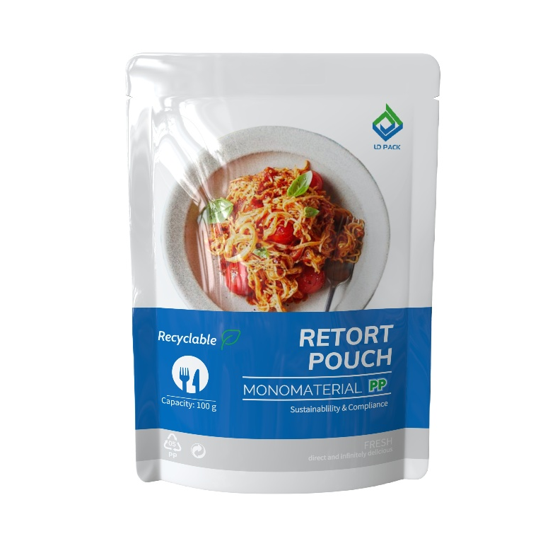 recyclable retort pouches