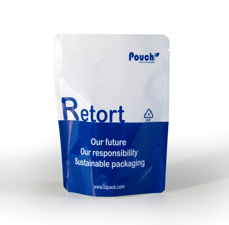 100% fully recyclable retort pouch