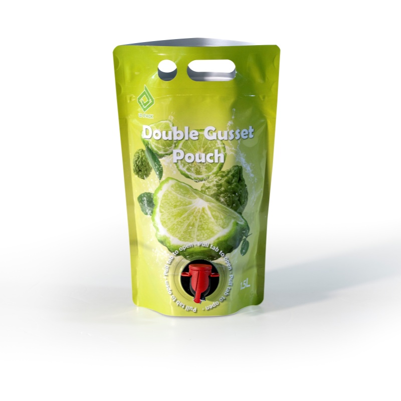 double dusset spout pouch